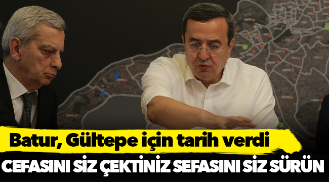 Batur, Gültepe için tarih verdi