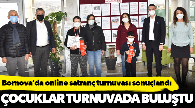 Bornova’da online satranç turnuvası sonuçlandı