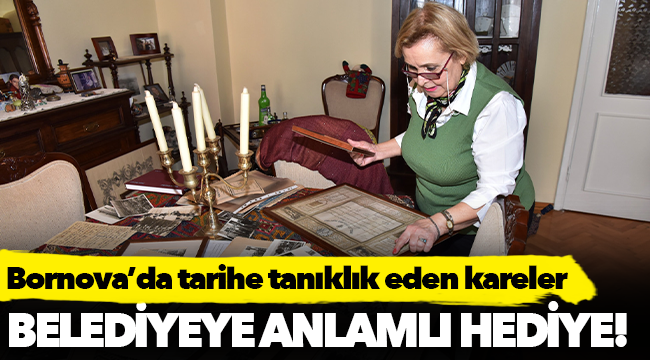 Bornova’da tarihe tanıklık eden kareler