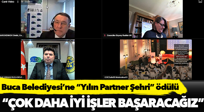 Buca Belediyesi’ne “Yılın Partner Şehri” ödülü