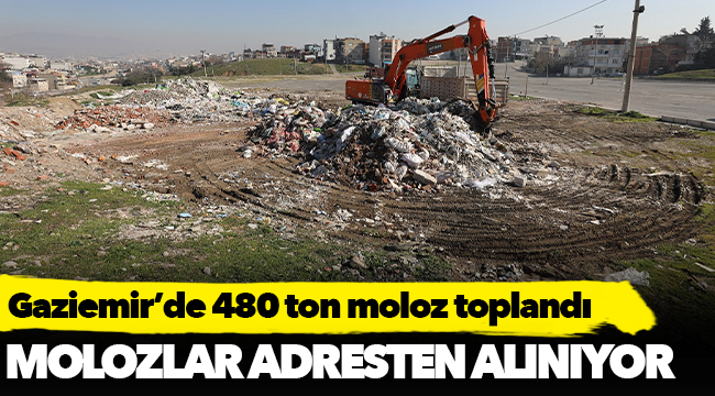 Doğa katilleriyle mücadele: İki günde 40 kamyon, toplamda 480 ton moloz toplandı