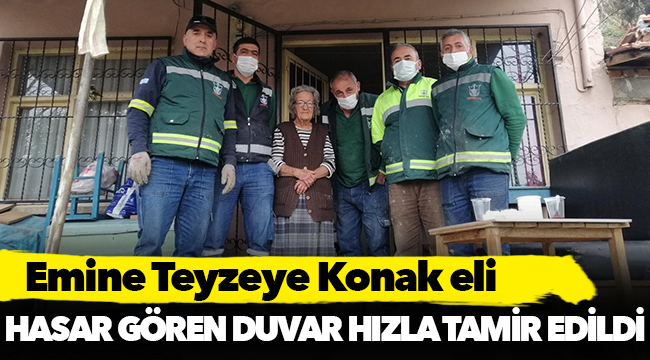 Emine Teyzeye Konak eli