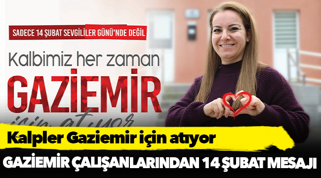 Kalpler Gaziemir için atıyor