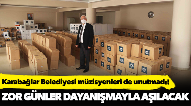 Karabağlar Belediyesi müzisyenleri de unutmadı!