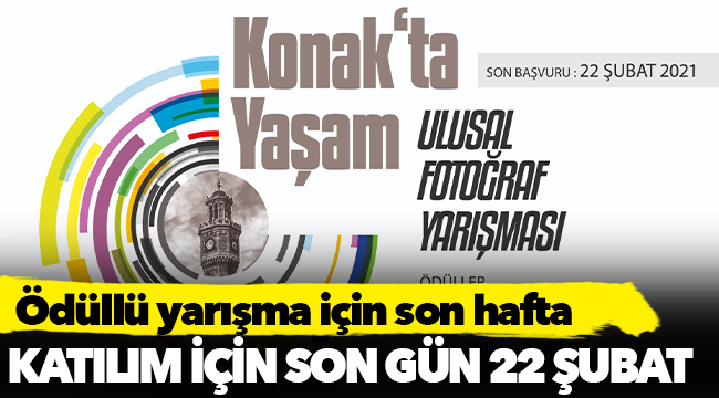 Ödüllü yarışma için son hafta