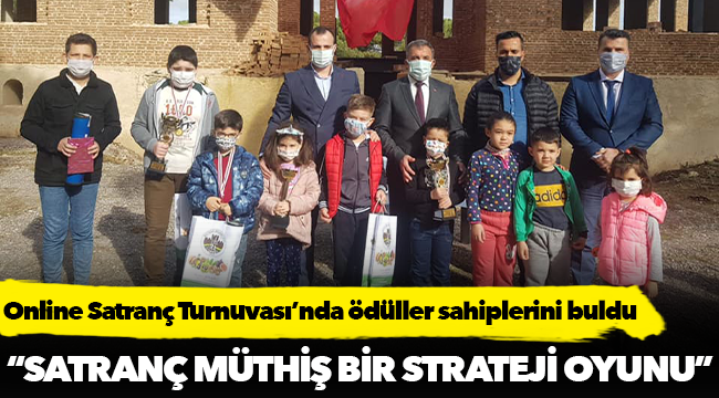 Satranç Turnuvası’nda ödüller sahiplerini buldu