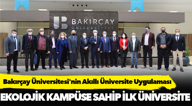 Bakırçay Üniversitesi'nin Akıllı Üniversite Uygulaması