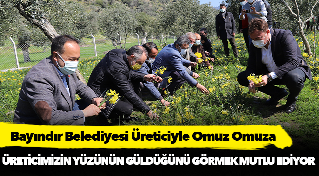 Bayındır Belediyesi Üreticiyle Omuz Omuza