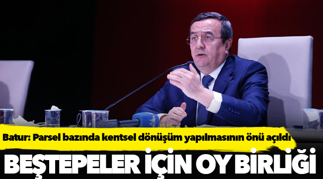 Beştepeler için oybirliği