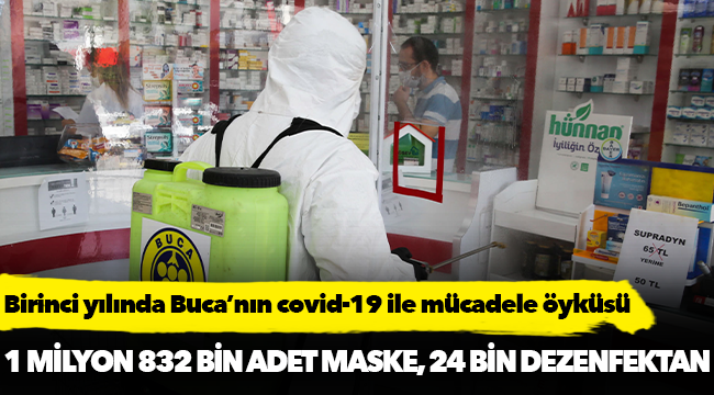 Birinci yılında Buca’nın covid-19 ile mücadele öyküsü