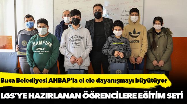 Buca Belediyesi AHBAP’la el ele dayanışmayı büyütüyor