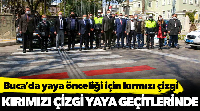 Buca’da yaya önceliği için kırmızı çizgi