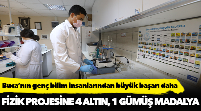 Buca’nın genç bilim insanlarından büyük başarı daha