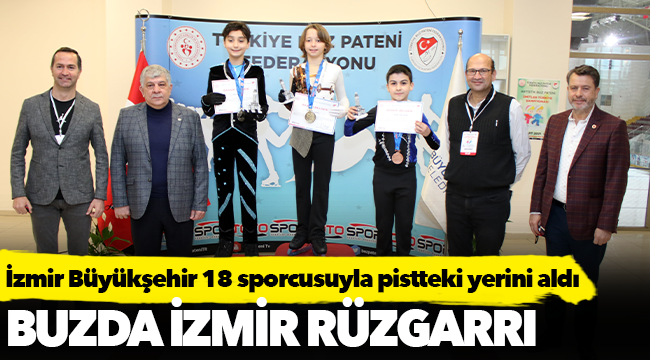 Buzda İzmir rüzgarı