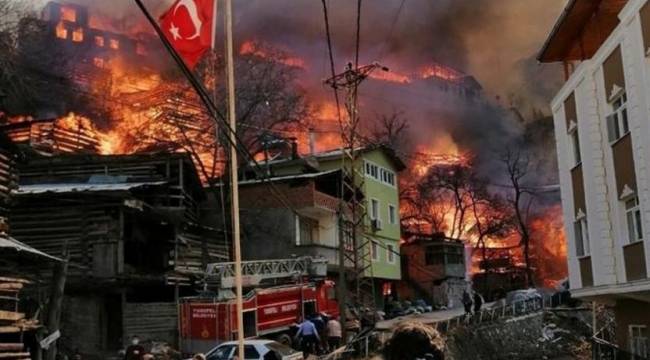 İçişleri Bakanlığından Artvin'deki yangınla ilgili açıklama