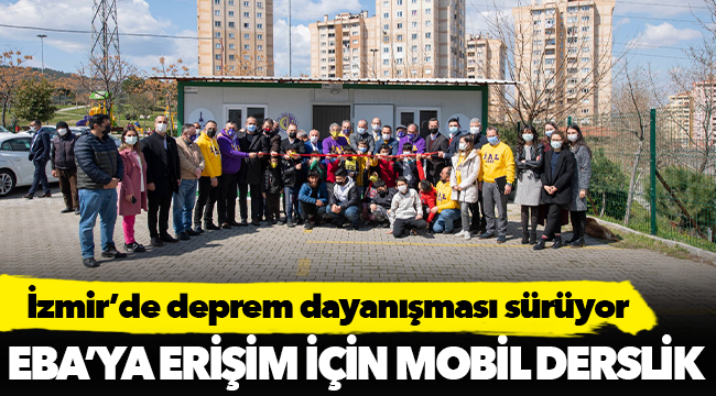 İzmir’de deprem dayanışması sürüyor