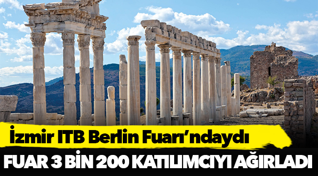 İzmir ITB Berlin Fuarı’ndaydı