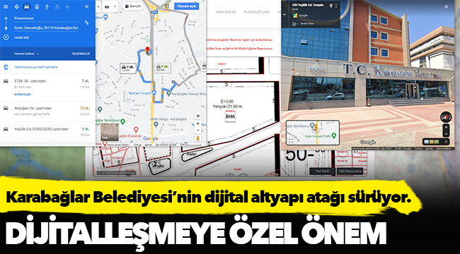 Karabağlar Belediyesi’nin dijital altyapı atağı sürüyor.