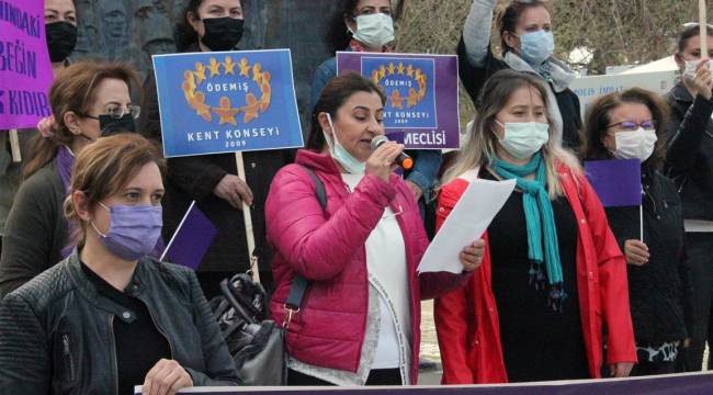 Ödemiş Kent Konseyi Kadın Meclisi: “İstanbul Sözleşmesi’nden vazgeçmiyoruz”