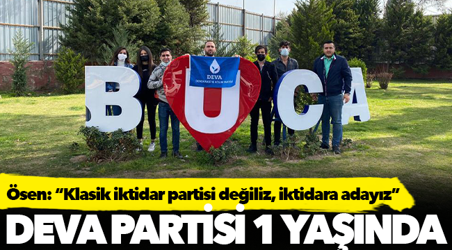 Ösen: “Klasik iktidar partisi değiliz, iktidara adayız”