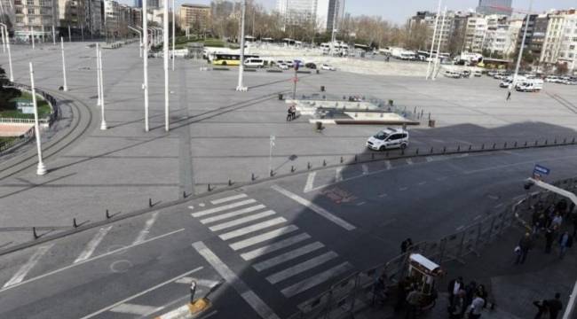Valilik 8 Mart'ta İstiklal Caddesi'ne çıkan yolları trafiğe kapatıyor