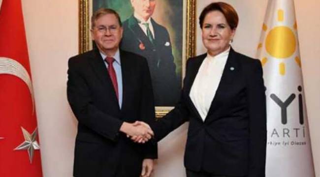 ABD Büyükelçisi Satterfield, Akşener'i ziyaret etti