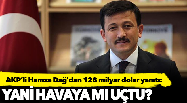 AK Parti'li Hamza Dağ'dan 128 milyar dolar yanıtı: Yani havaya mı uçtu?
