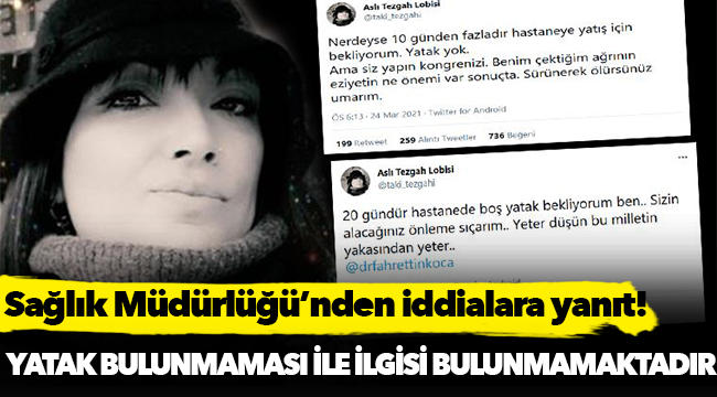 Aslı Özkısırlar, 25 gün yatak sırası beklerken yaşamını yitirdi