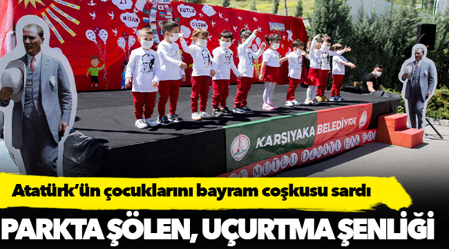 Atatürk’ün çocuklarını bayram coşkusu sardı