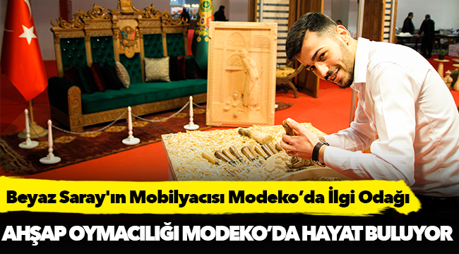 Beyaz Saray'ın Mobilyacısı Modeko’da İlgi Odağı