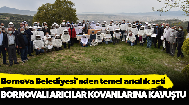 Bornovalı arıcılar kovanlarına kavuştu