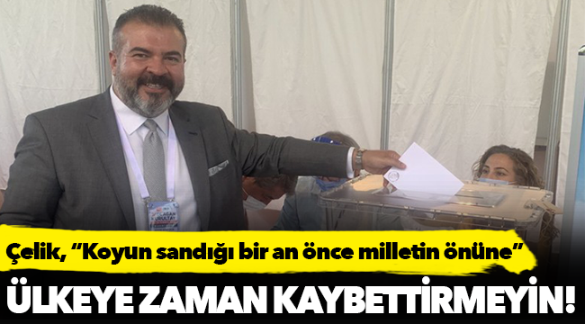 CHP PM Üyesi Devrim Barış Çelik, "Yönetemiyorsunuz! Koyun sandığı bir an önce milletin önüne"