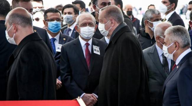 Erdoğan, Kılıçdaroğlu'na selam vermedi
