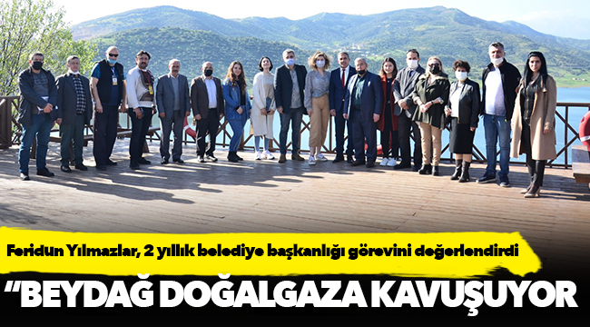 Feridun Yılmazlar, 2 yıllık belediye başkanlığı görevini değerlendirdi