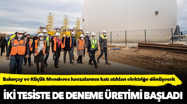 İki tesiste de deneme üretimi başladı