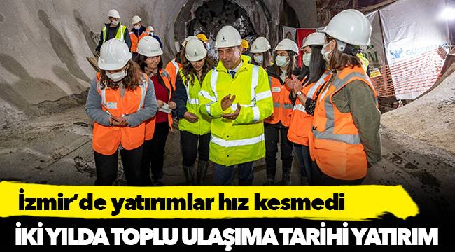 İki yılda toplu ulaşıma tarihi yatırım