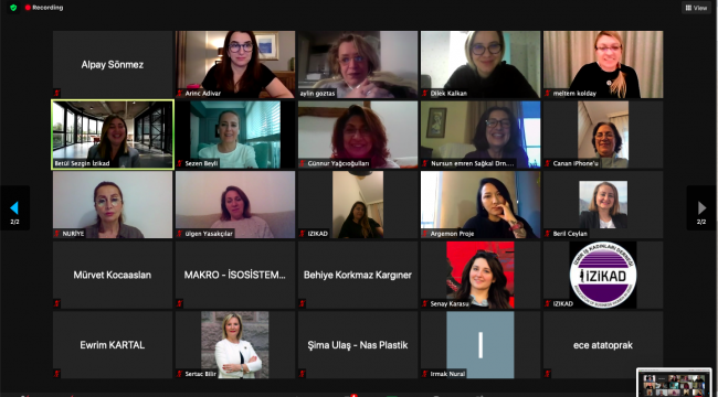 İZİKAD, tecrübe paylaşımları ile kadınları geleceğe hazırlıyor