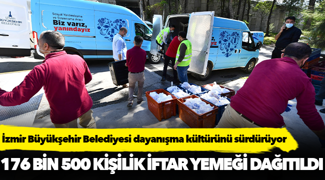 İzmir Büyükşehir Belediyesi dayanışma kültürünü sürdürüyor