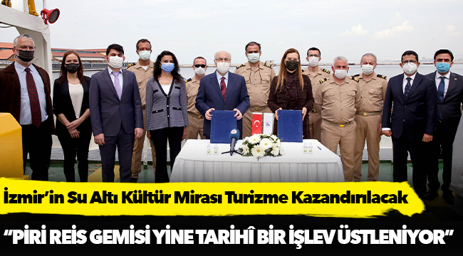 İzmir’in Su Altı Kültür Mirası Turizme Kazandırılacak
