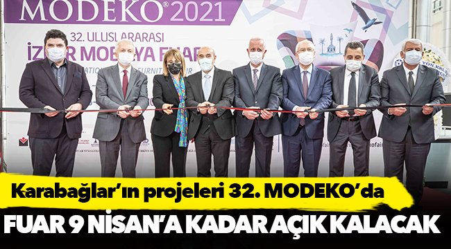 Karabağlar'ın projeleri 32. MODEKO'da