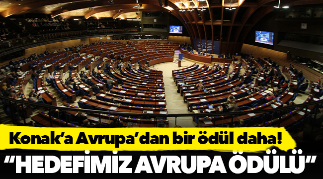 Konak’a Avrupa’dan bir ödül daha!