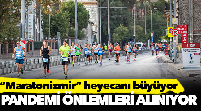 “Maratonizmir” heyecanı büyüyor