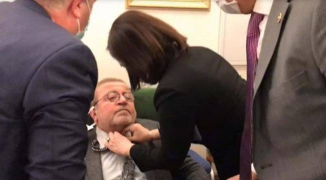 Meclis&#039;te rahatsızlanan HDP&#039;li Kemal Bülbül hastaneye kaldırıldı