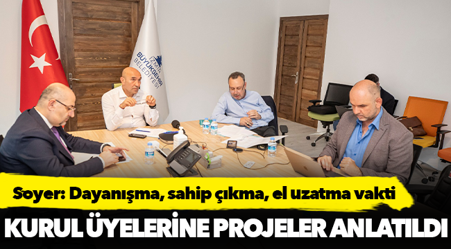 Soyer: Dayanışma, sahip çıkma, el uzatma vakti