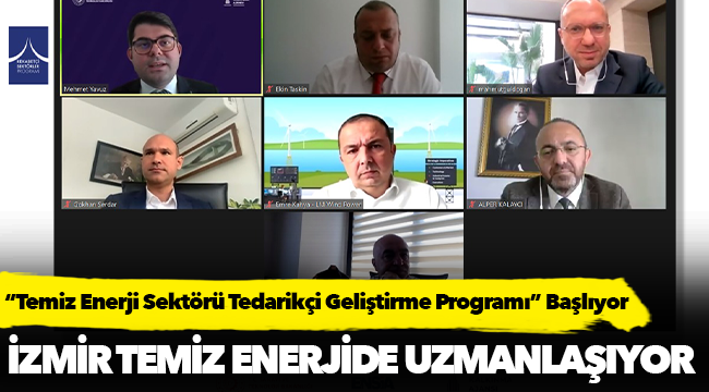 “Temiz Enerji Sektörü Tedarikçi Geliştirme Programı” Başlıyor