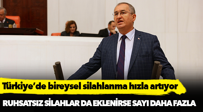 Türkiye’de bireysel silahlanma hızla artıyor