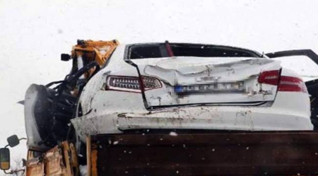 Yargıtay Cumhuriyet Savcısı trafik kazasında yaralandı