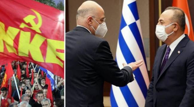 Yunanistan Komünist Partisi'nden Dendias-Çavuşoğlu görüşmesi yorumu: Pazarlıklar güncellendi