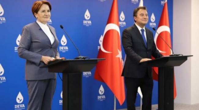 Akşener'in ittifak açıklamasına Deva ve Gelecek Partisi'nden yanıt