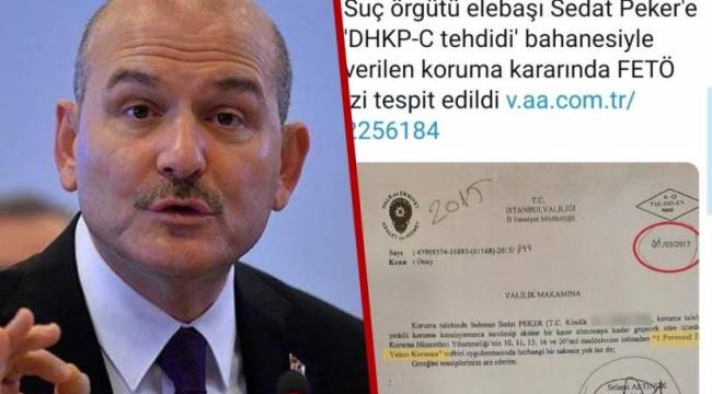 Anadolu Ajansı'ndan AKP'yi kızdıracak Sedat Peker belgesi: Hemen sildiler.